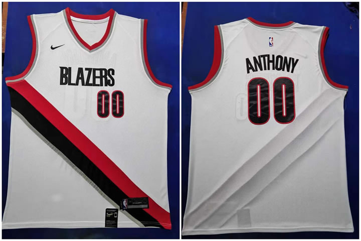 Blazers 00 Carmelo Anthony White 2019-20 Nike Swingman Jersey,We sell and wholesale Blazers 00 Carmelo Anthony White 2019-20 Nike Swingman Jersey on line form chian!
